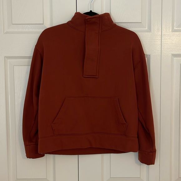 Women's Quarter Zip Sweatshirt - A New Day XS - Picture 2 of 5